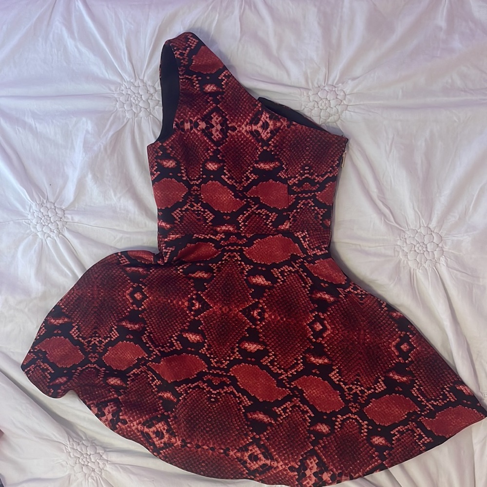 NBD snake print dress, size small - Picture 4 of 6